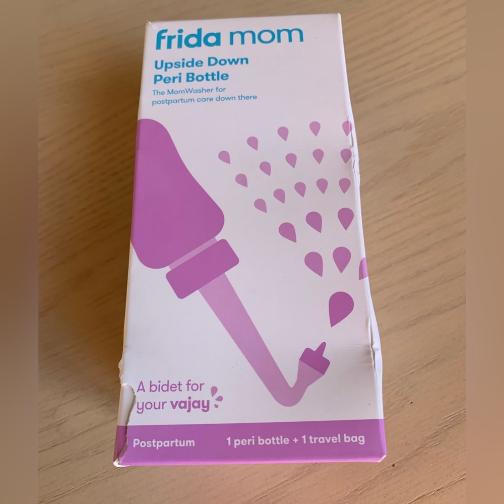 ☀️SUMMER BLOWOUT ITEM☀️ NEW Frida Mom Upside Down Peri Bottle